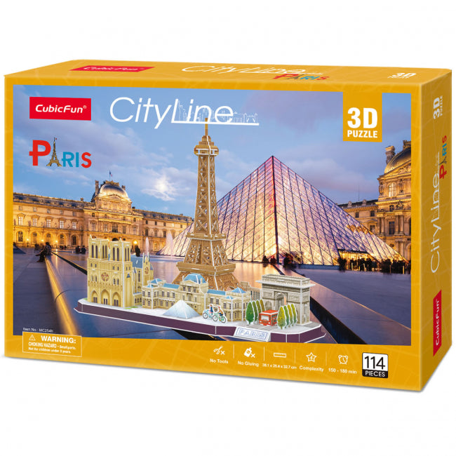 3D Palapeli Paris CityLine