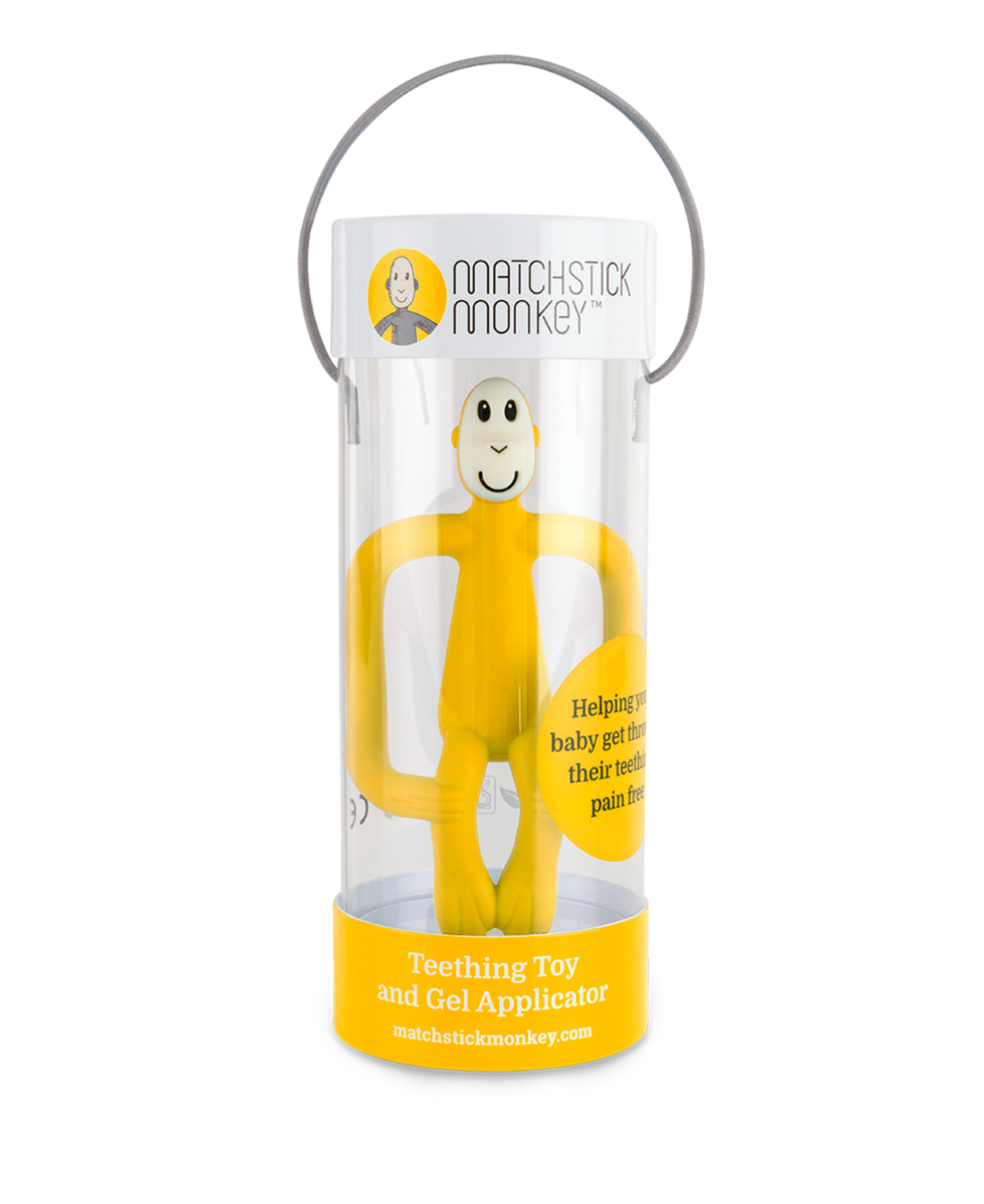 Matchstick Monkey Purulelu Keltainen