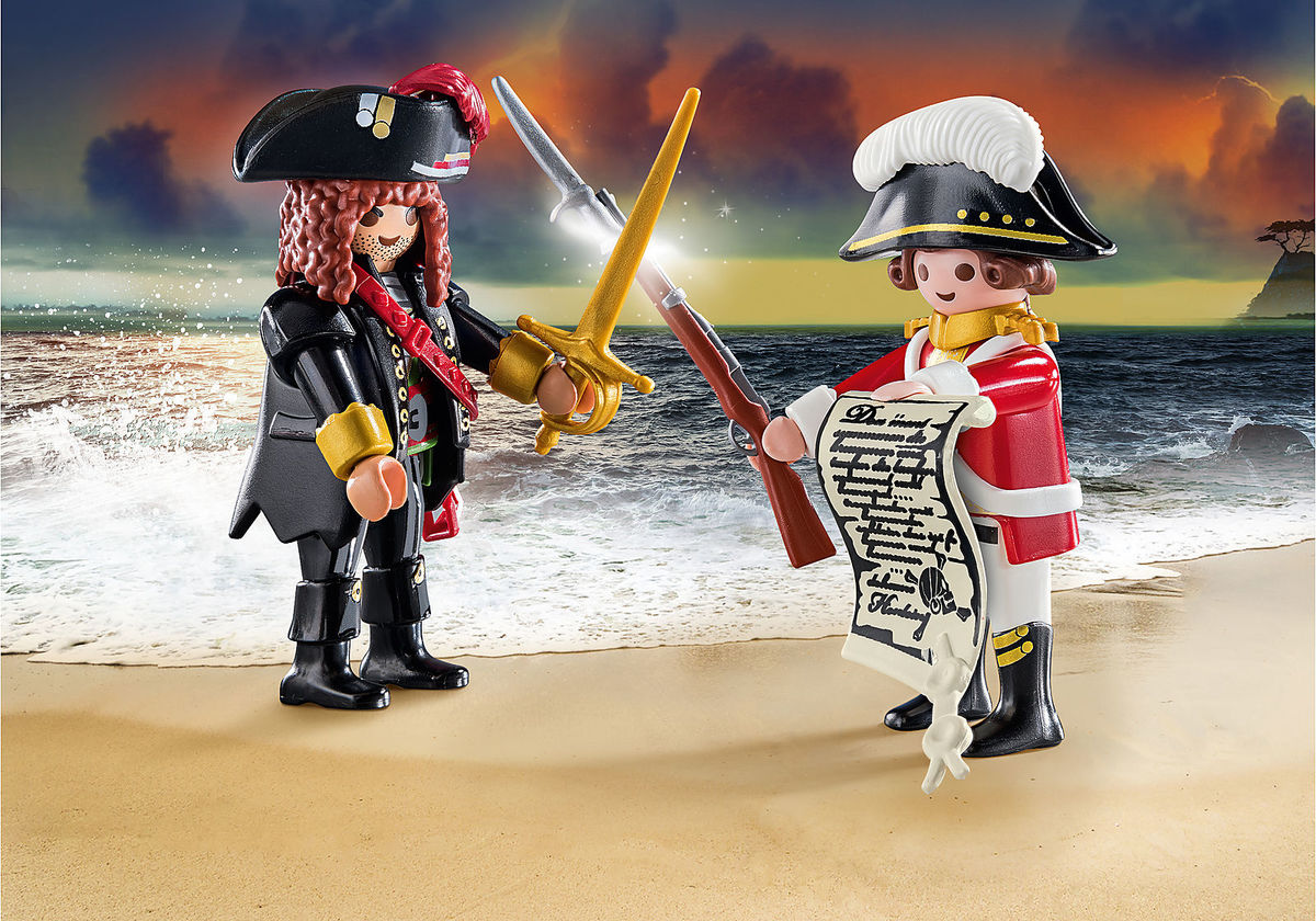 Playmobil 70273 Merirosvo vs Punatakki