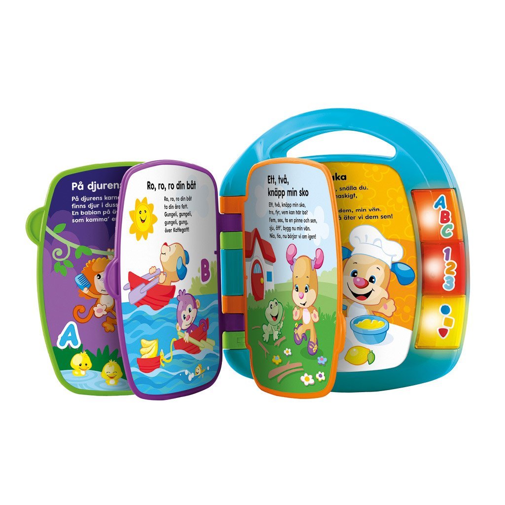 Fisher-Price Laulava Kirja Ruotsinkielinen
