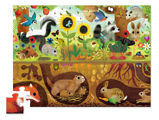 Palapeli 48 Palaa Above & Below Backyard