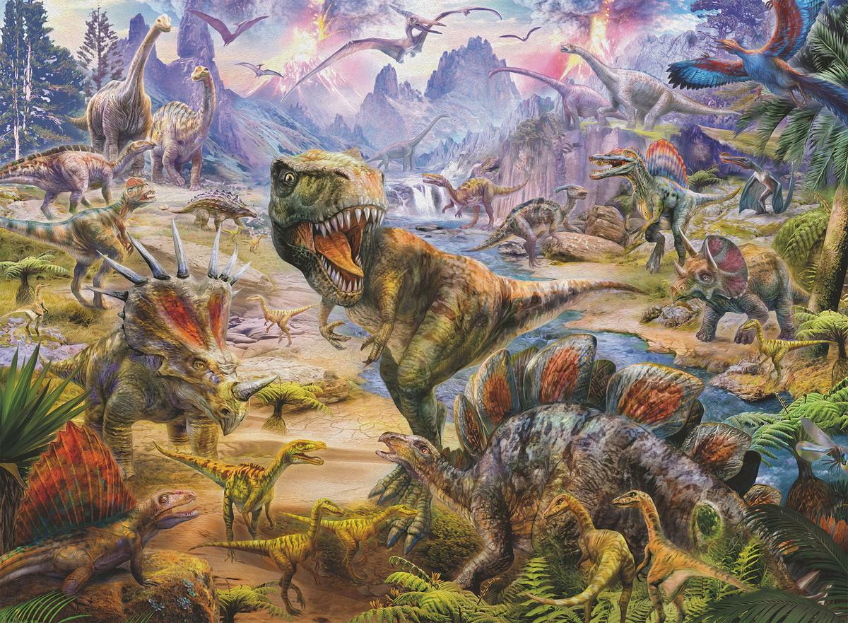 Ravensburger Palapeli Dinosaurusten Maailma XXL 300 Palaa