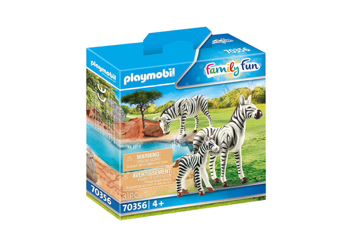 Playmobil 70356 Zebra ja Varsa