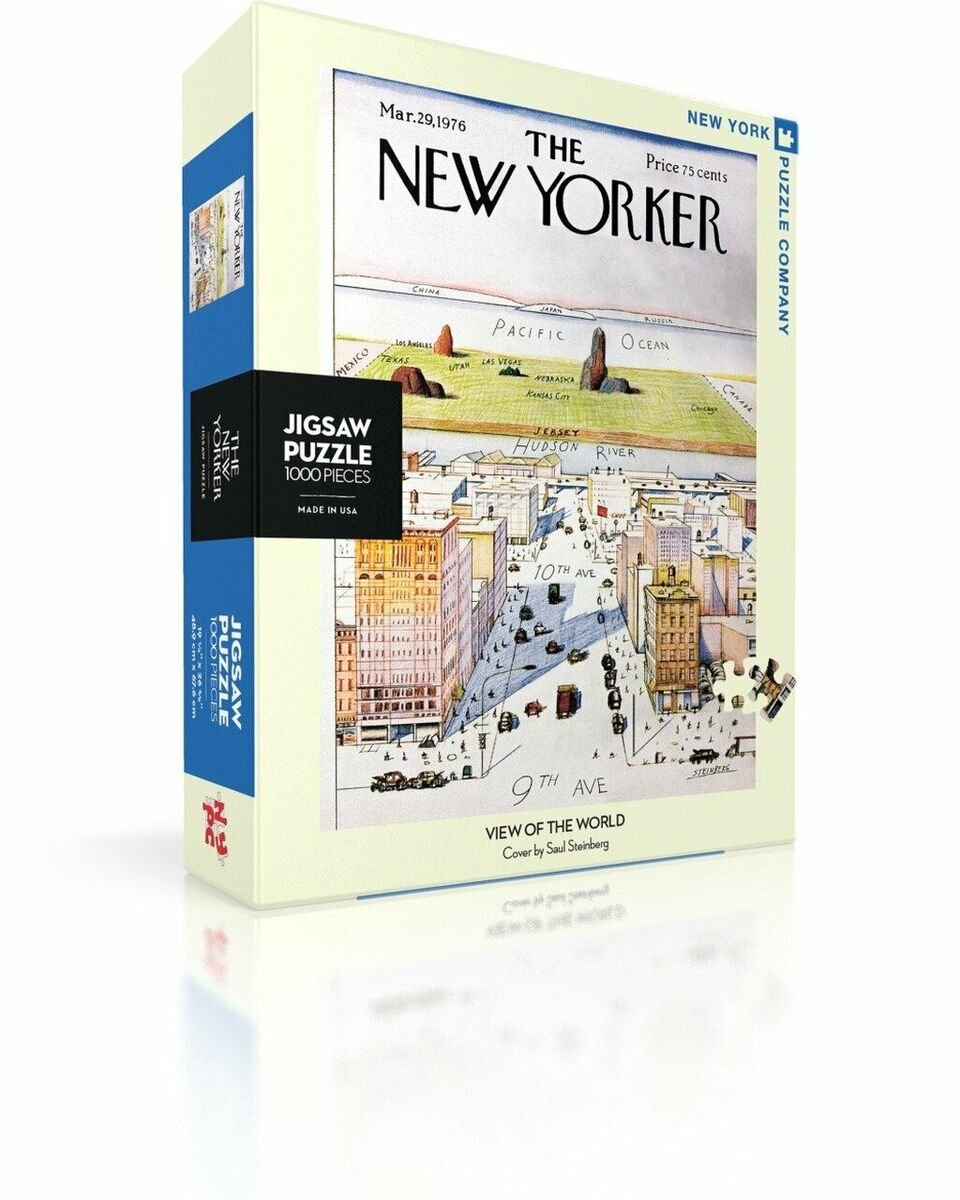 New York Puzzle Company 1000 Palan Palapeli View Of The World