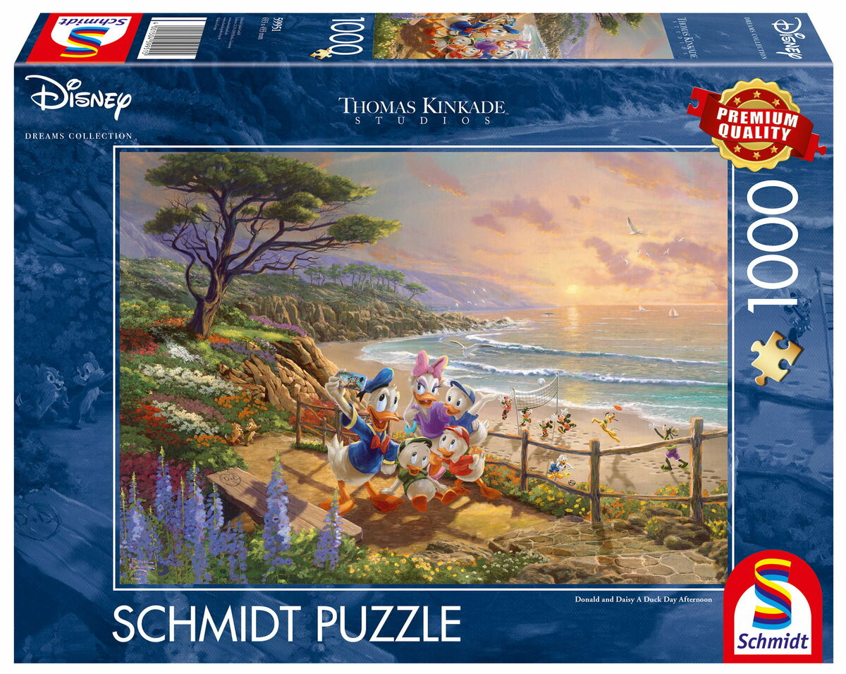 Schmidt Thomas Kinkade 1000 Palan Palapeli Disney Aku Ankka