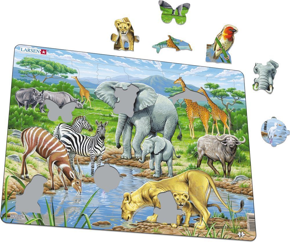 Larsen Kehyspalapeli Afrikan Savanni 65 palaa