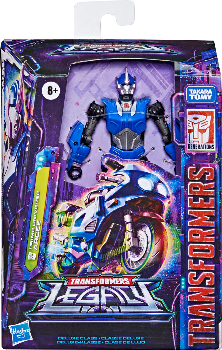 Transformers Generations Legacy Deluxe Class Prime Universe Arcee
