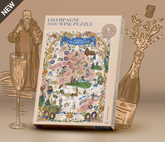Water & Wines The World Of Champagne, Puzzle 1000 Palan Palapeli
