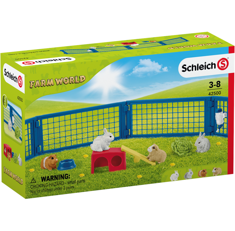 Schleich Farm World Kanien ja Marsujen Häkki