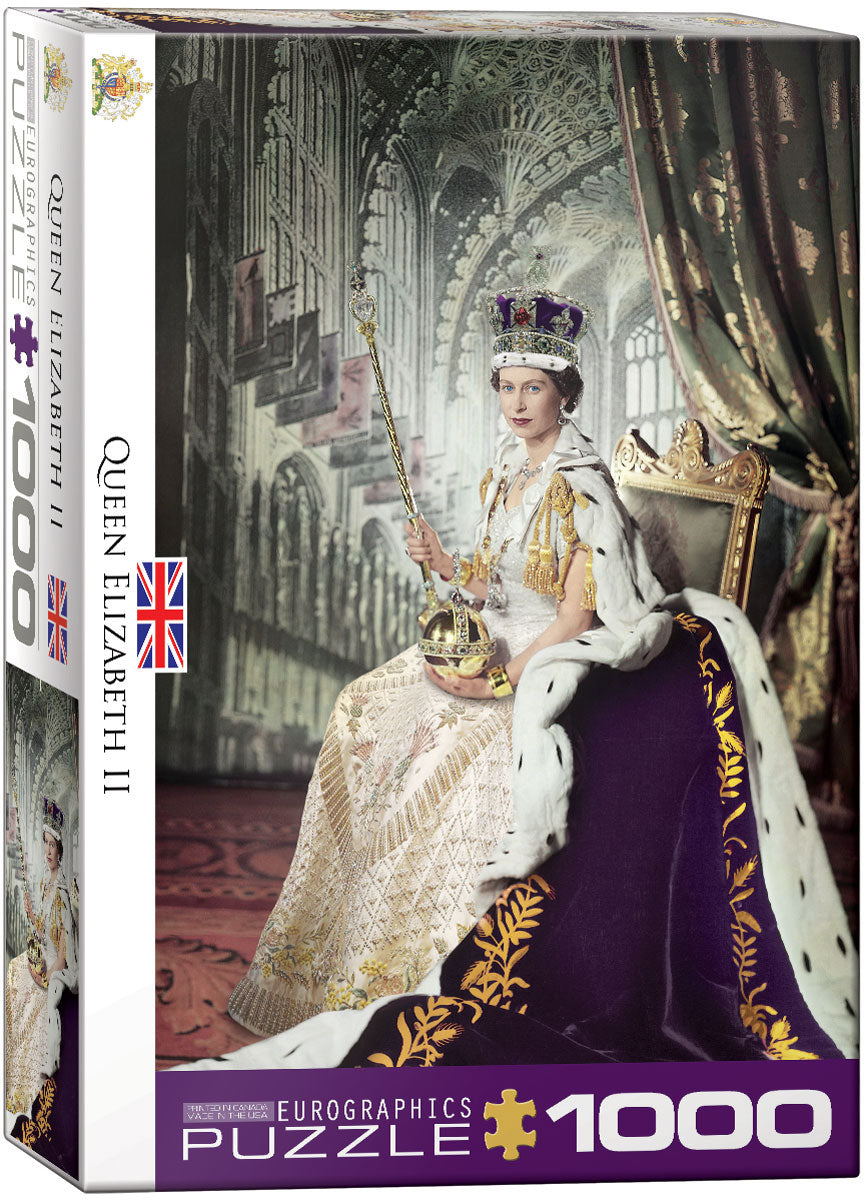 Eurographics 1000 Palan Palapeli Queen Elizabeth II
