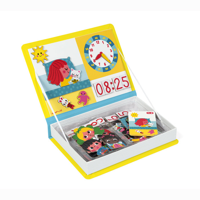 Janod Magneettikirja Kellonajat