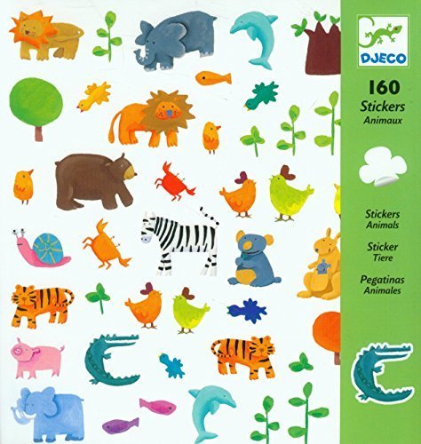Djeco Stickers Eläimet