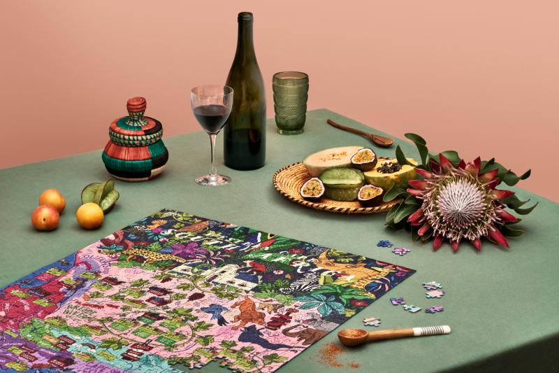 Water & Wines South Africa, Wine Puzzle 1000 Palan Palapeli