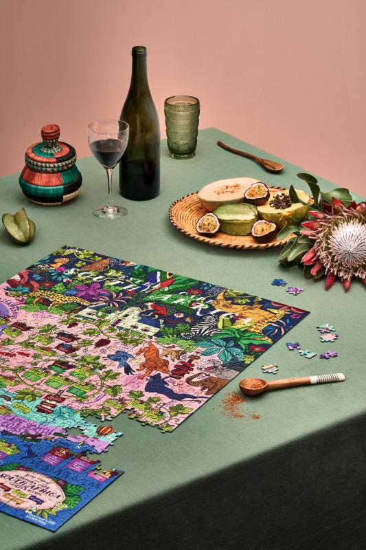 Water & Wines South Africa, Wine Puzzle 1000 Palan Palapeli