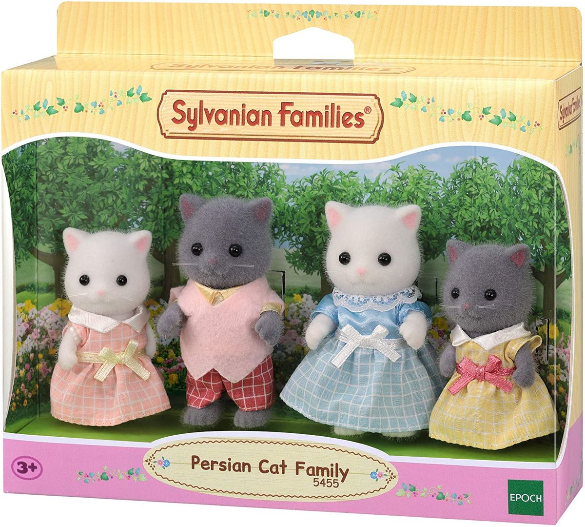 Sylvanian Families 5455 Persian Cat Family