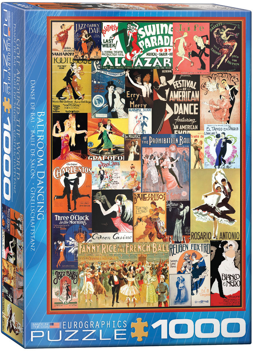 Eurographics 1000 Palan Palapeli Ballroom Dancing
