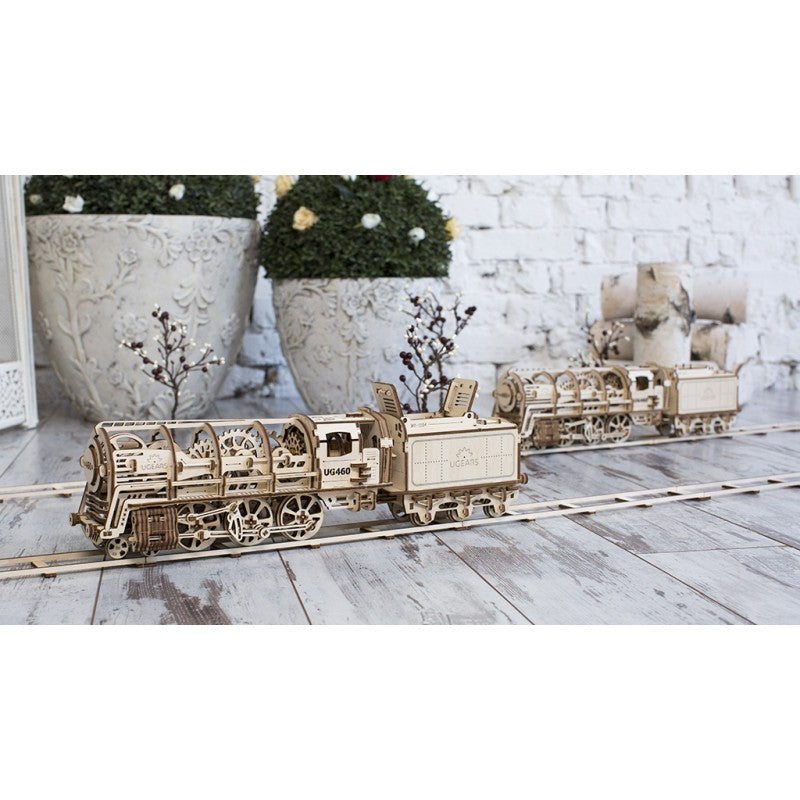 Ugears Locomotive with Tender