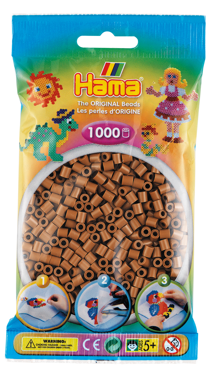 Hama Helmet Midi 1000 kpl Vaalean Ruskea
