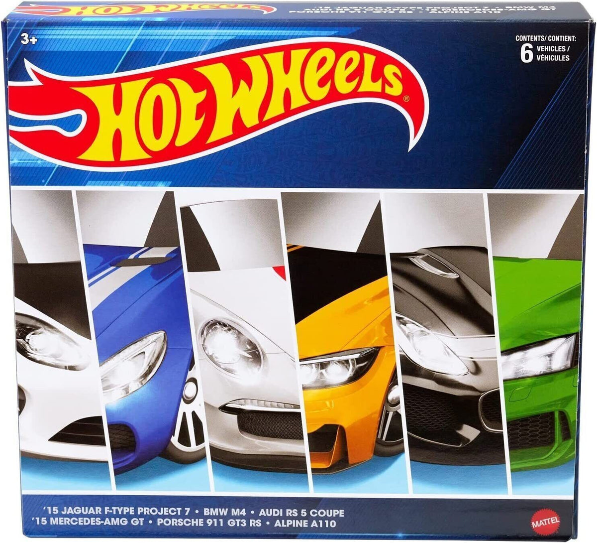 hot wheels 6 european cars
