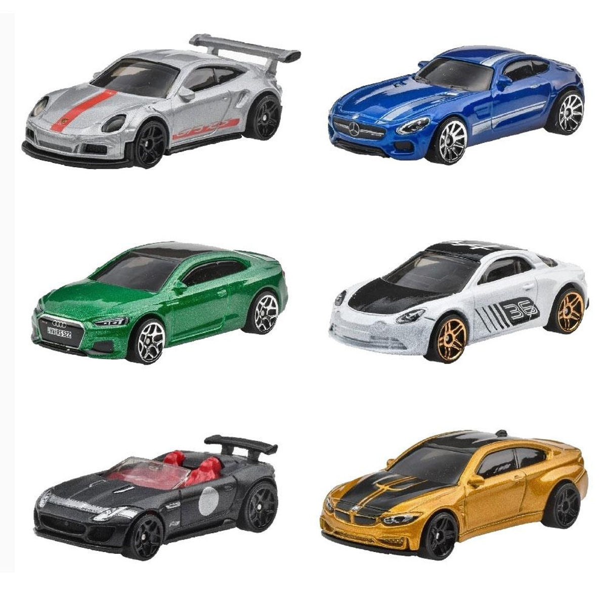 hot wheels 6 european cars