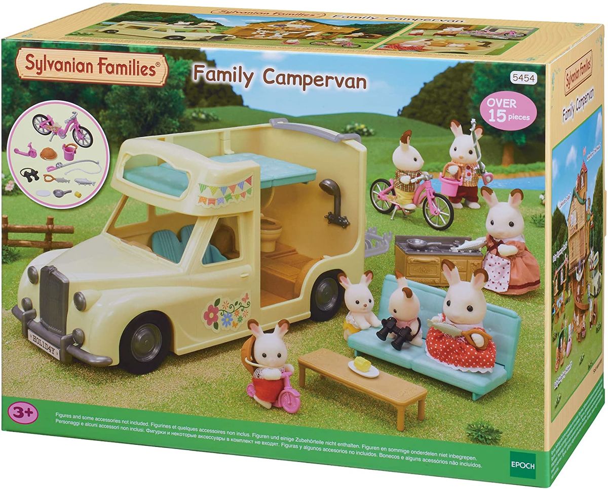 Sylvanian Families 5454 Family Campervan Matkailuauto