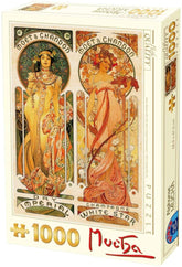 D-Toys Puzzle 1000 Palan Palapeli Moet & Chandon White Star