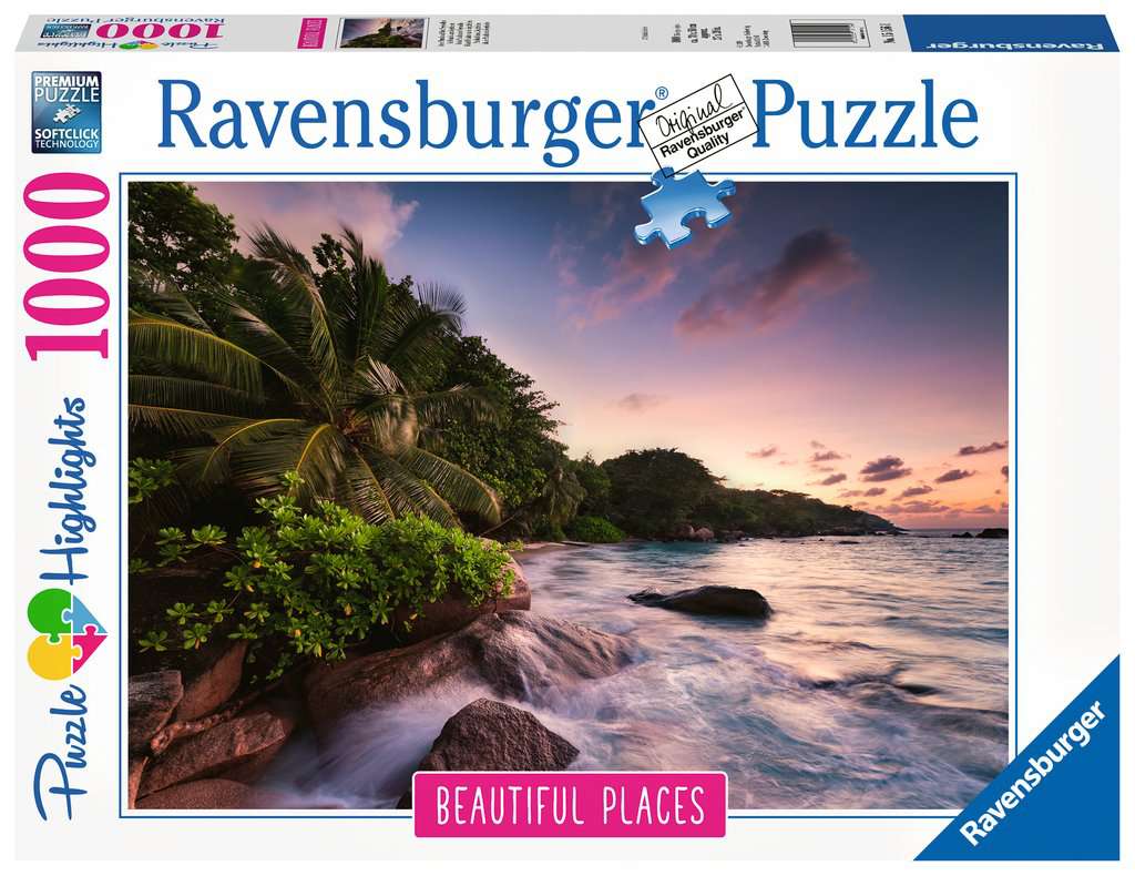 Ravensburger palapeli 1000 palaa Seychelles