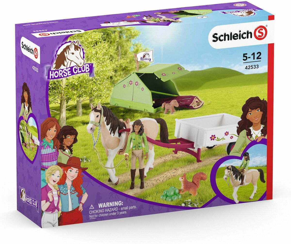 Schleich Horse Clubin Sarahin Leirintämatka 42533