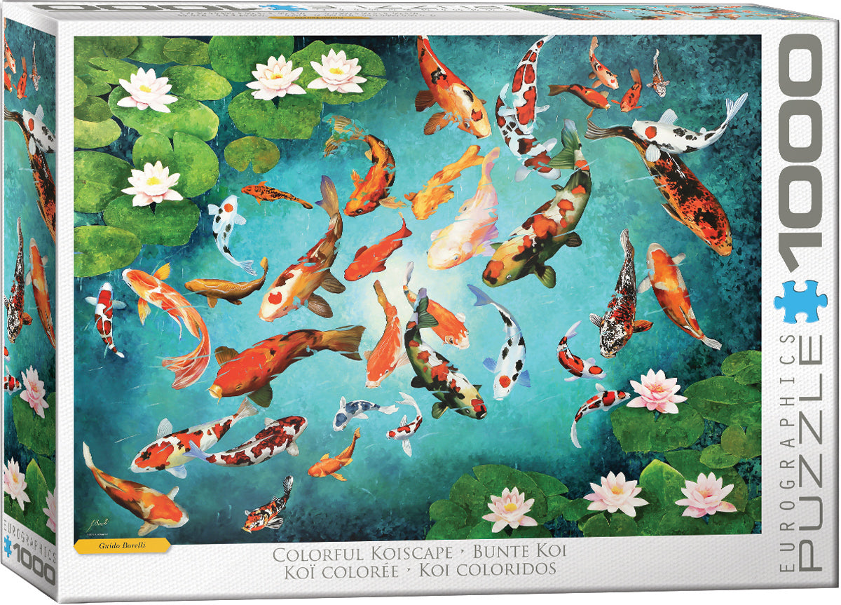 Eurographics 1000 Palan Palapeli Koi Fish