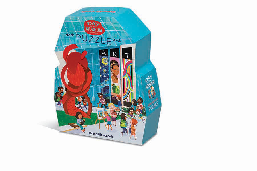 48 palan palapeli Day at the museum/ Art
