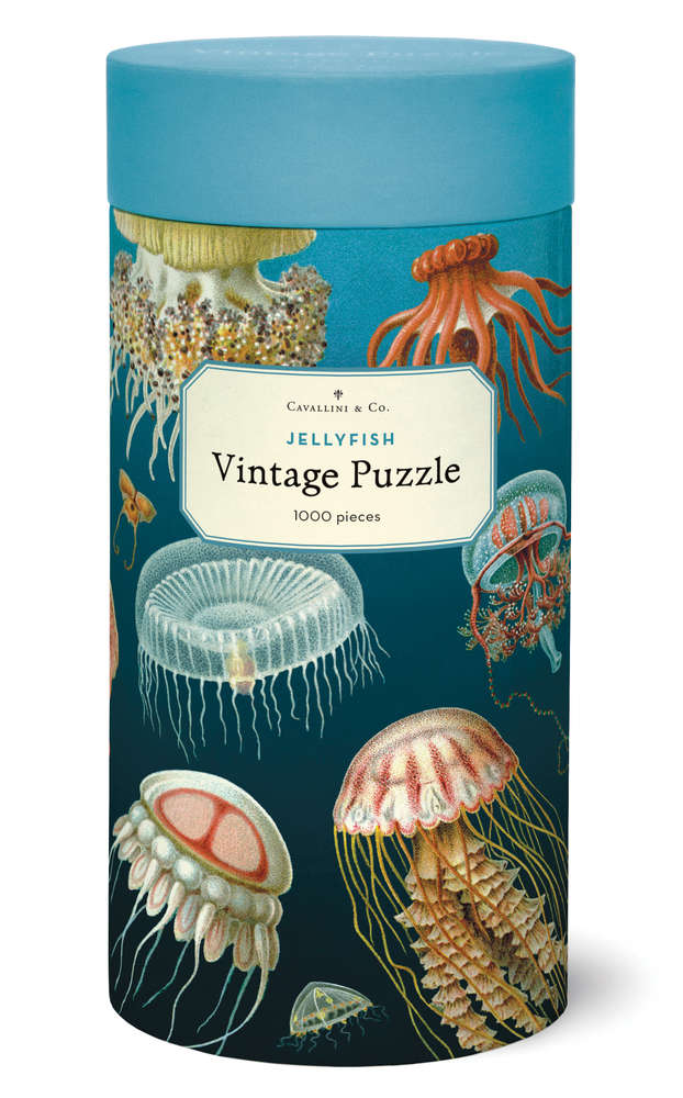 Cavallini & Co. Vintage Puzzle 1000 palaa Jellyfish