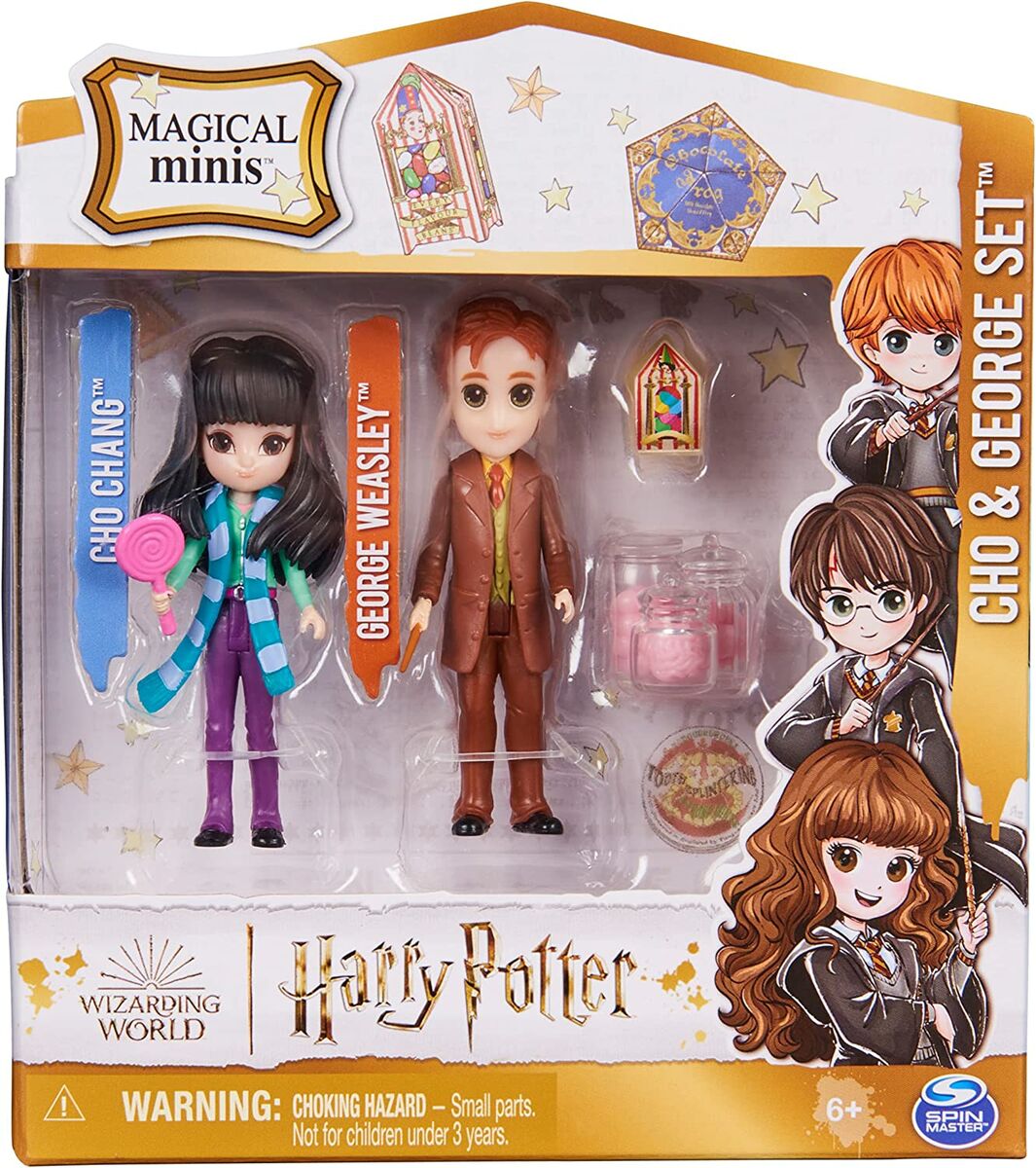 Wizarding World Small Doll Friend Set Cho & George