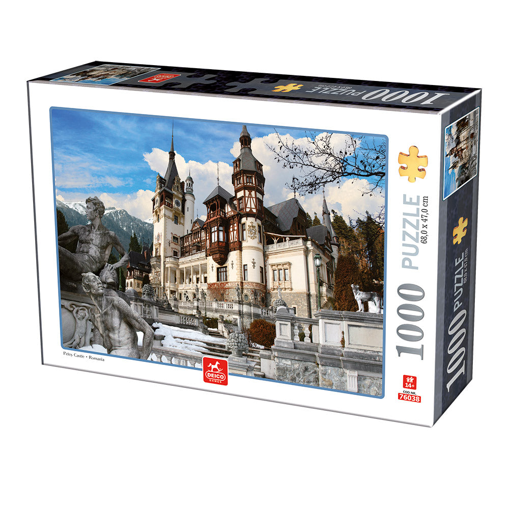 Deico Puzzle 1000 Palaa Peles Castle