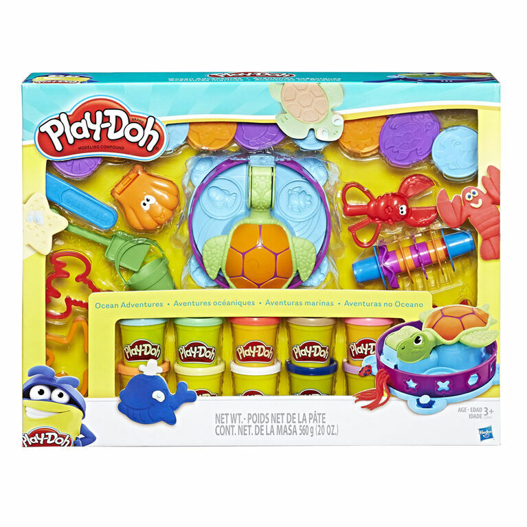 Play Doh Valtameren Seikkailut Muovailuvahasetti