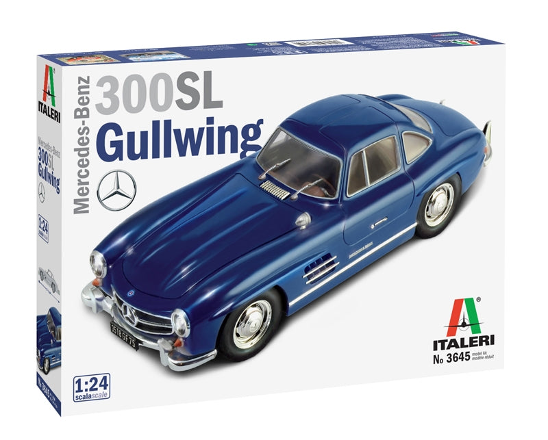 Koottava Italeri Mercedes-Benz 300 SL Gullwing 1:24