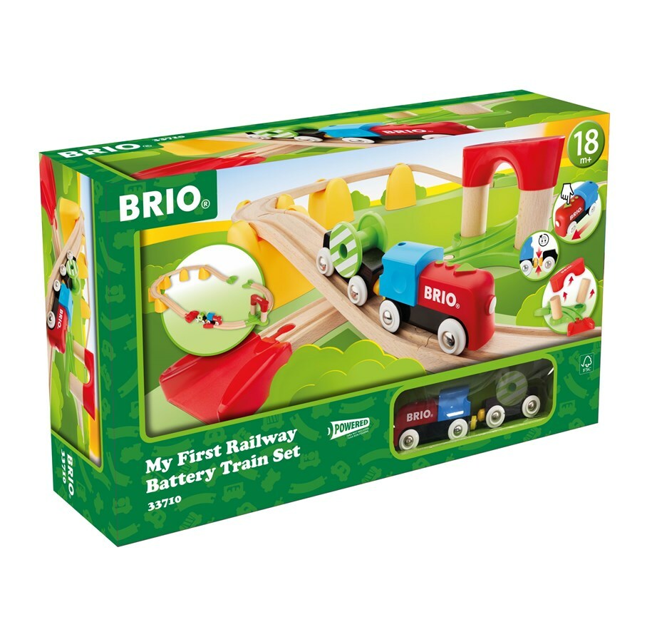 Brio My First Railway Ensimmäinen Junaratani Paristokäyttöinen