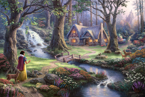 Schmidt 1000 Palan Palapeli Disney, Snow White