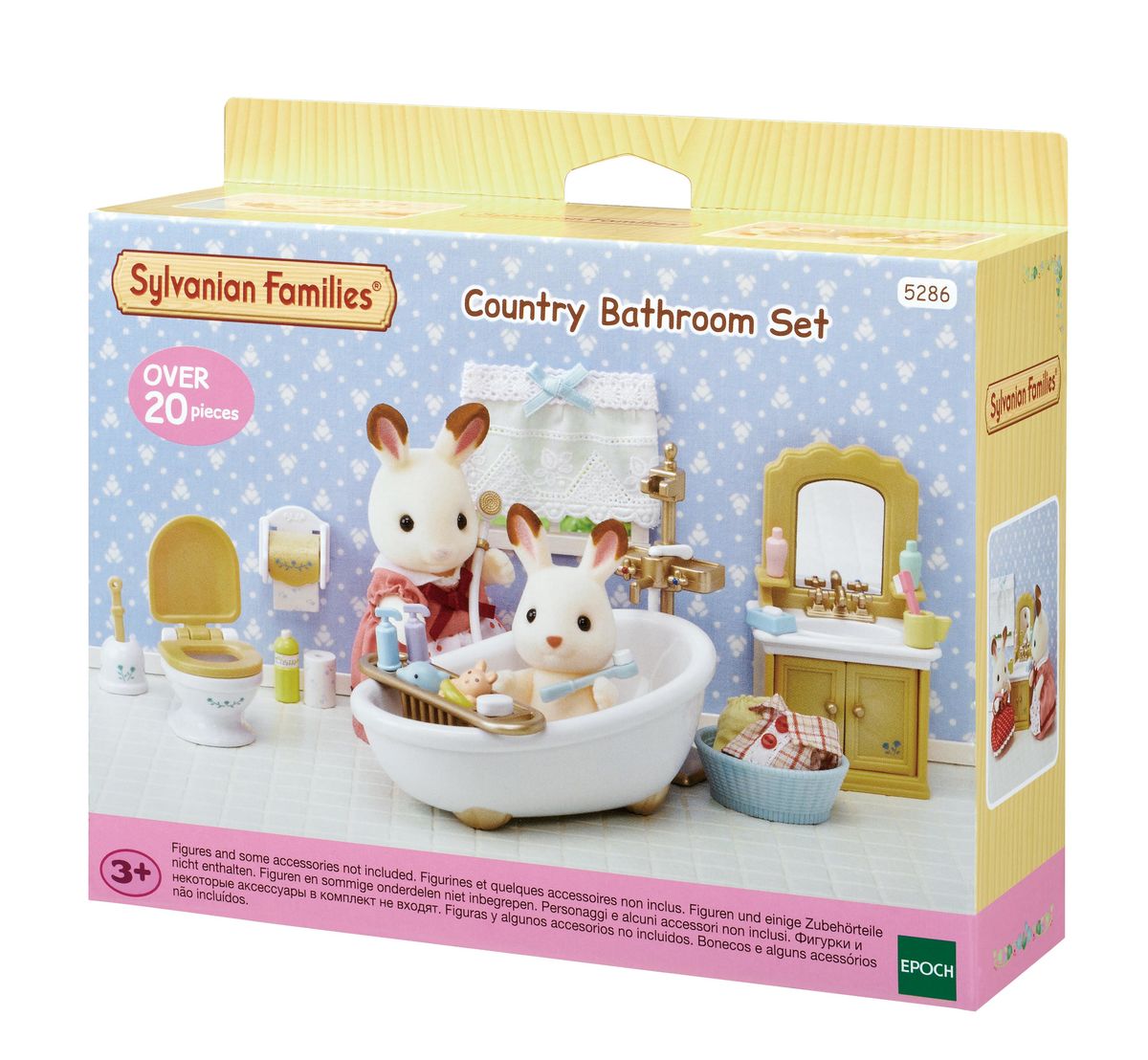 Sylvanian Families Maalaiskylpyhuone
