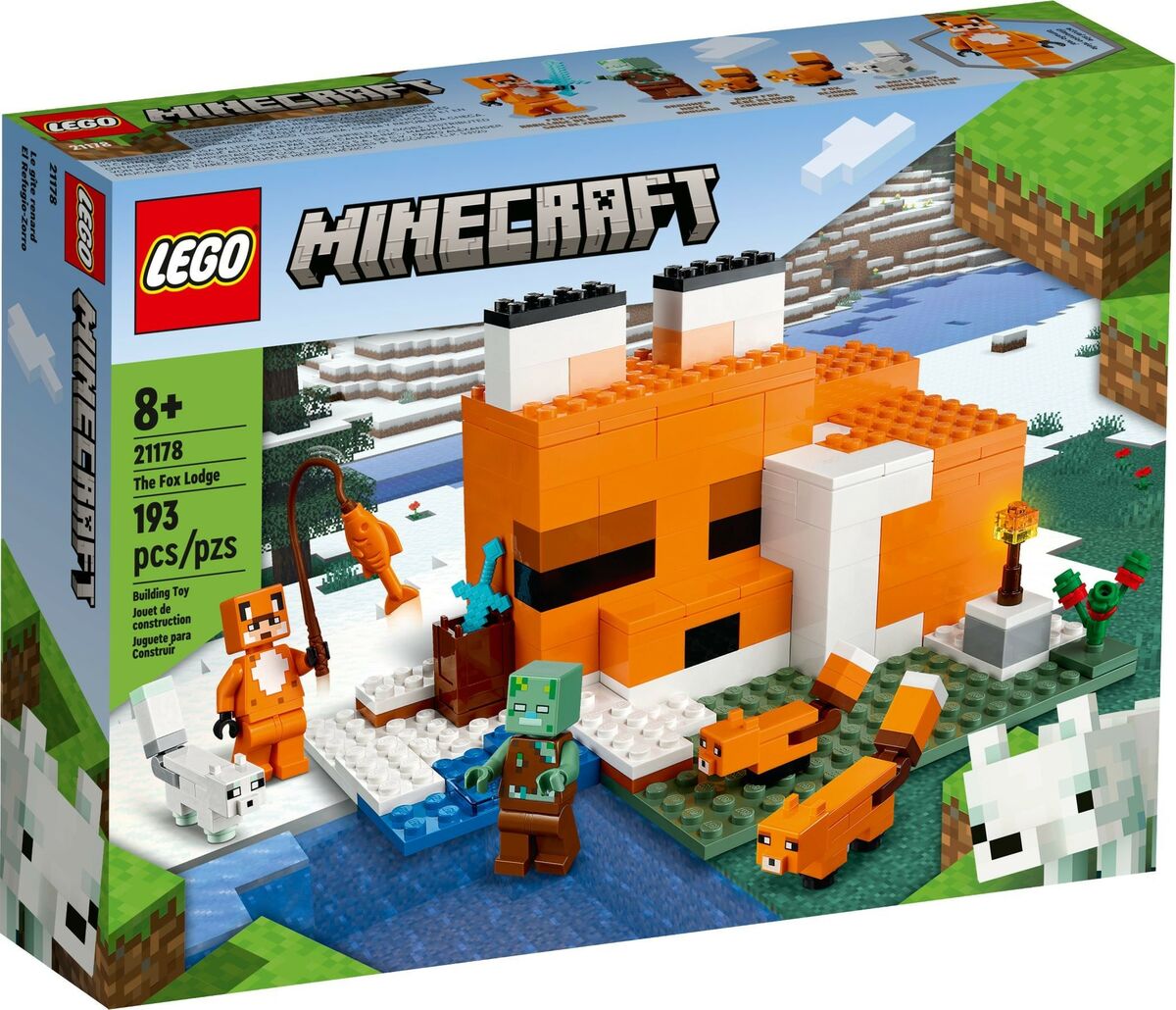 LEGO Minecraft 21178 Kettuhuvila