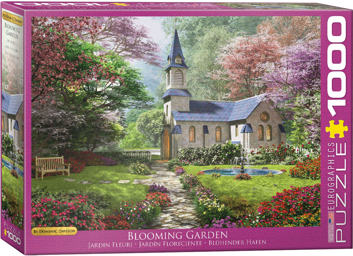 Eurographics 1000 Palan Palapeli Blooming Garden