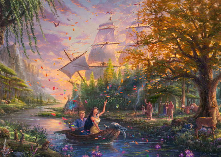 Schmidt 1000 Palan Palapeli Disney, Pocahontas