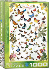 Eurographics 1000 Palan Palapeli Butterflies