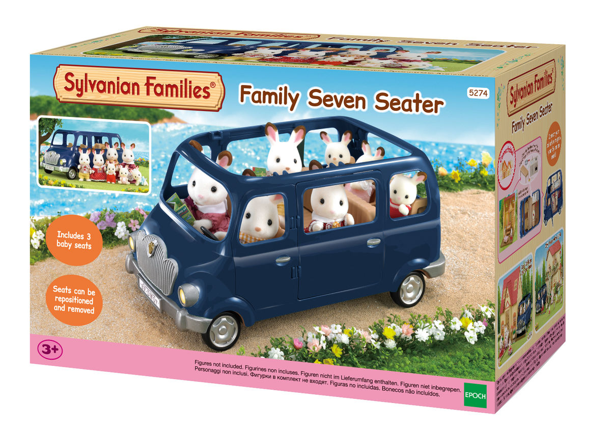 Sylvanian Families Iso Perheauto