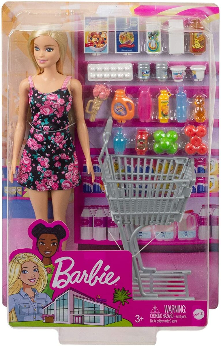 Barbie Ostoskärryllä