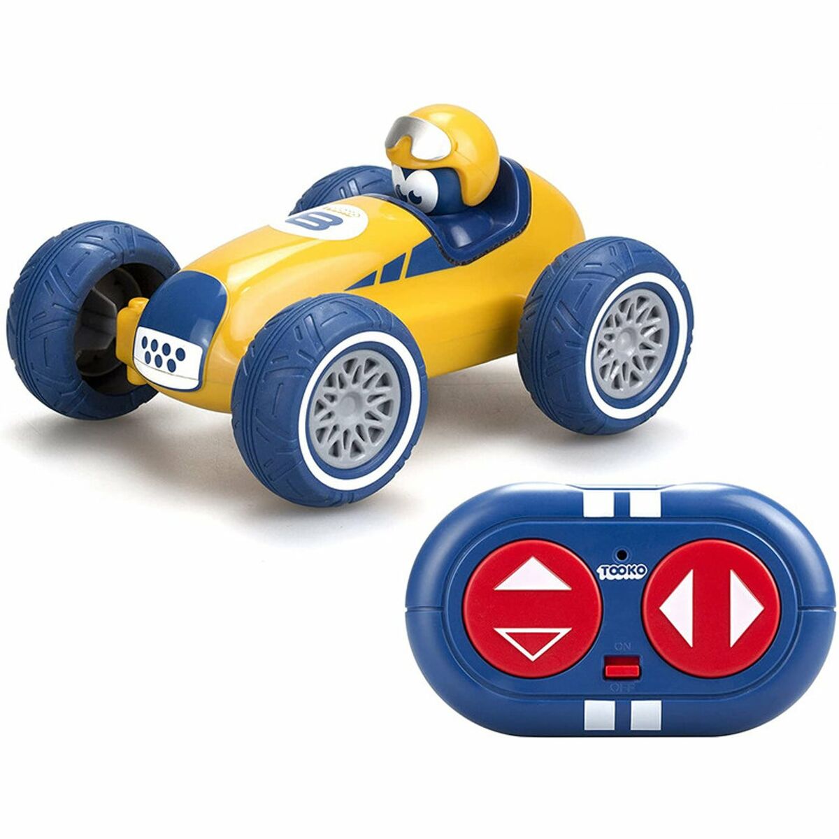 Tooko Junior My First Vintage Radio Ohjattava Auto Keltainen