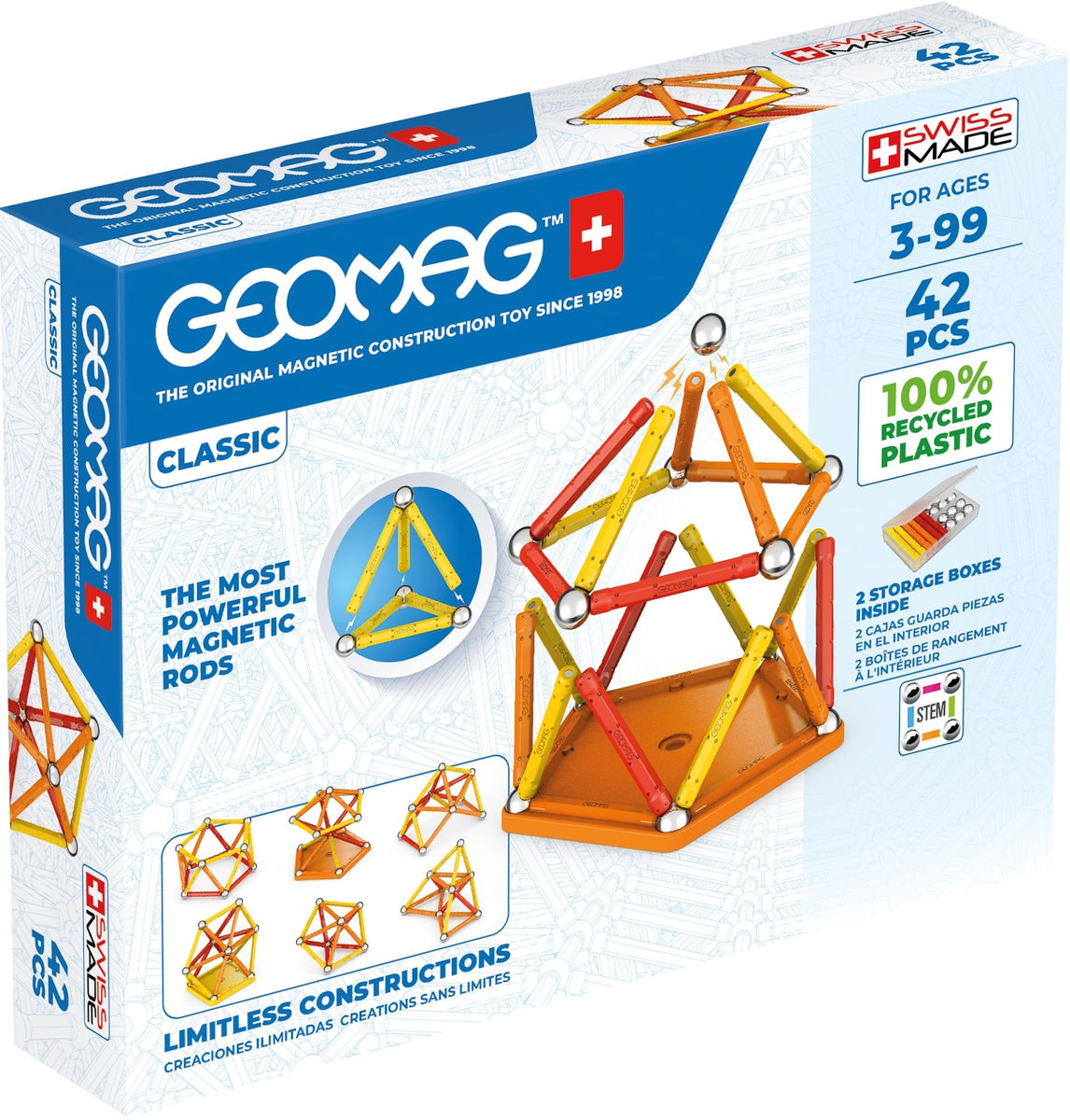 Geomag Classic Green Line 42 osaa