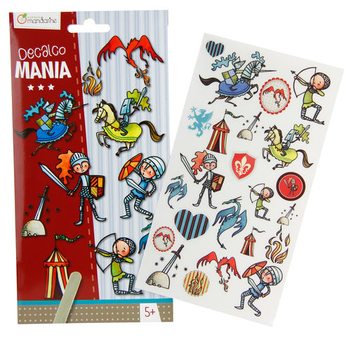 Decalco Mania Siirtokuvat Ritarit