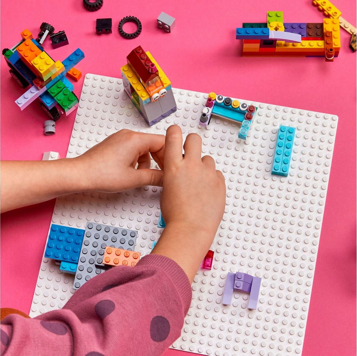 LEGO 11026 Valkoinen Rakennuslevy