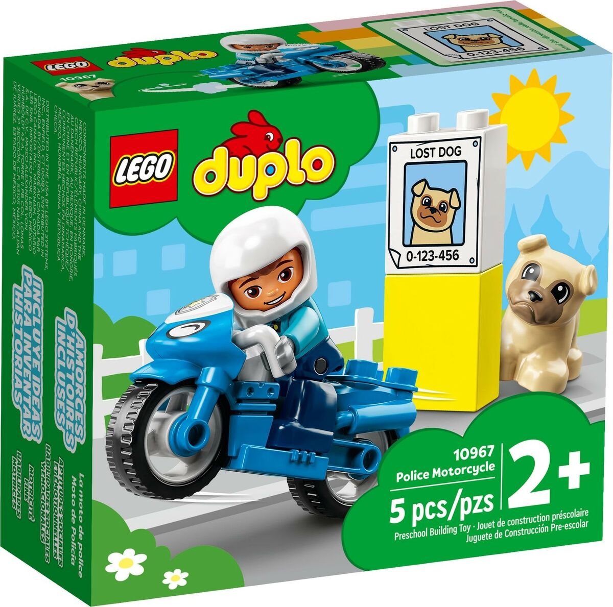 LEGO Duplo 10967 Poliisimoottoripyörä