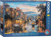 Eurographics Puzzle 1000 Palan Palapeli San Francisco, Cable Car Heaven
